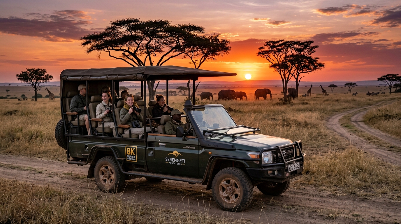 Luxury Safari 4x4 Game Drive Serengeti