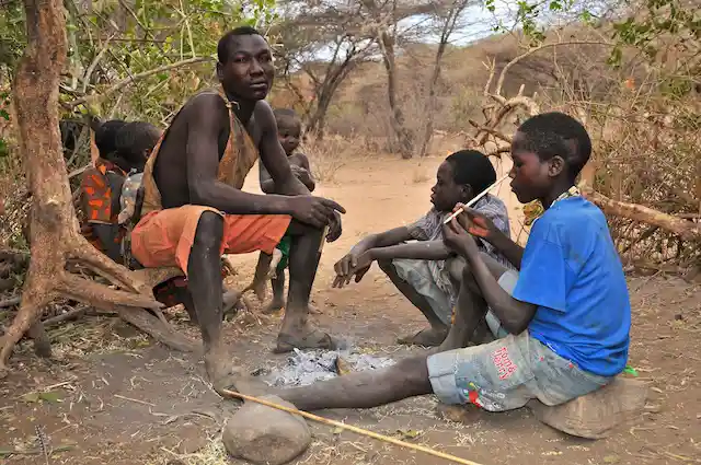 Hadzabe fire-making